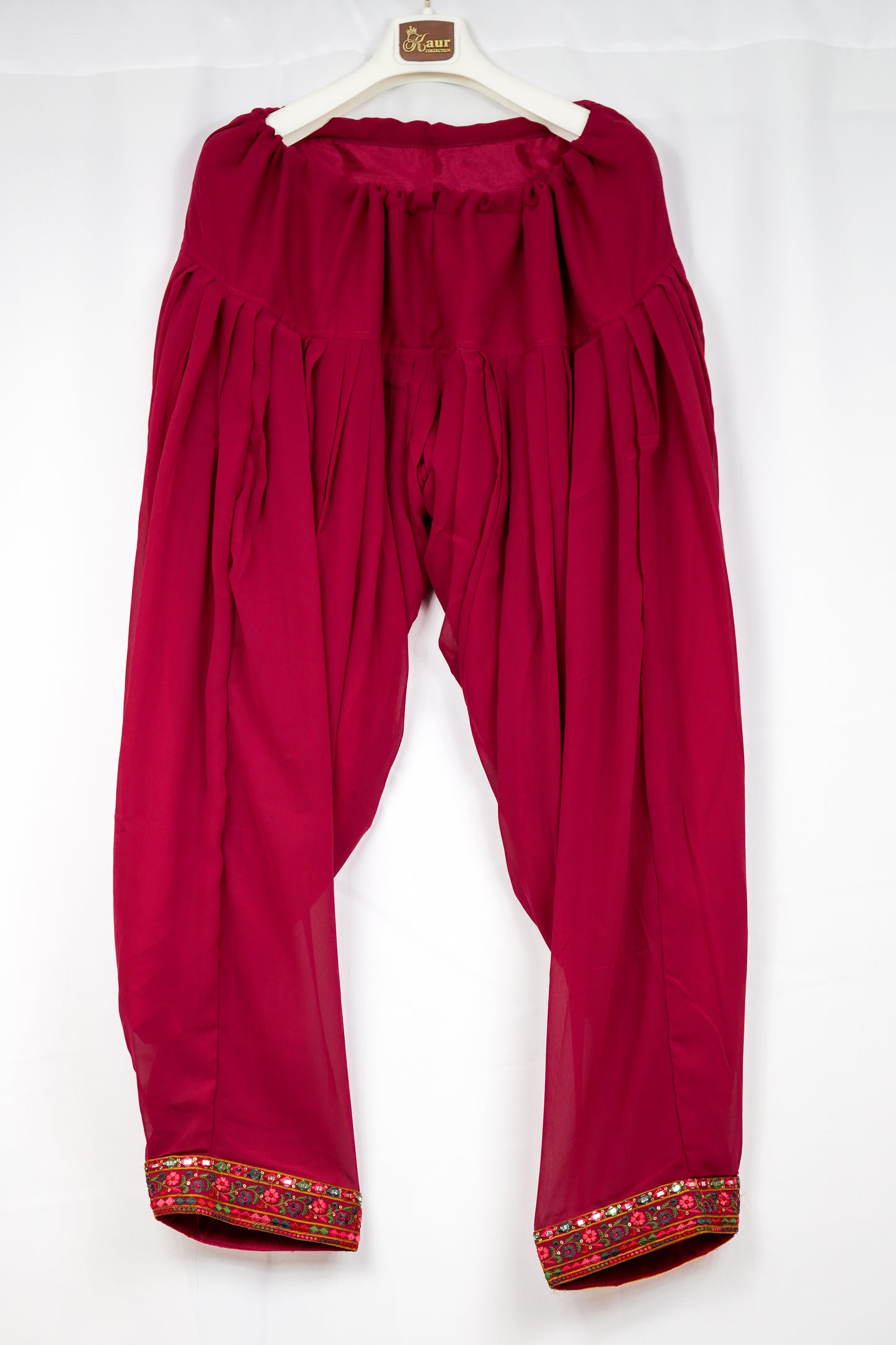 RED EMBROIDERED SALWAR SUIT