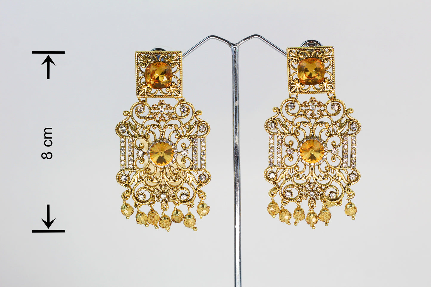 JALIDAR SQUAR EARRING