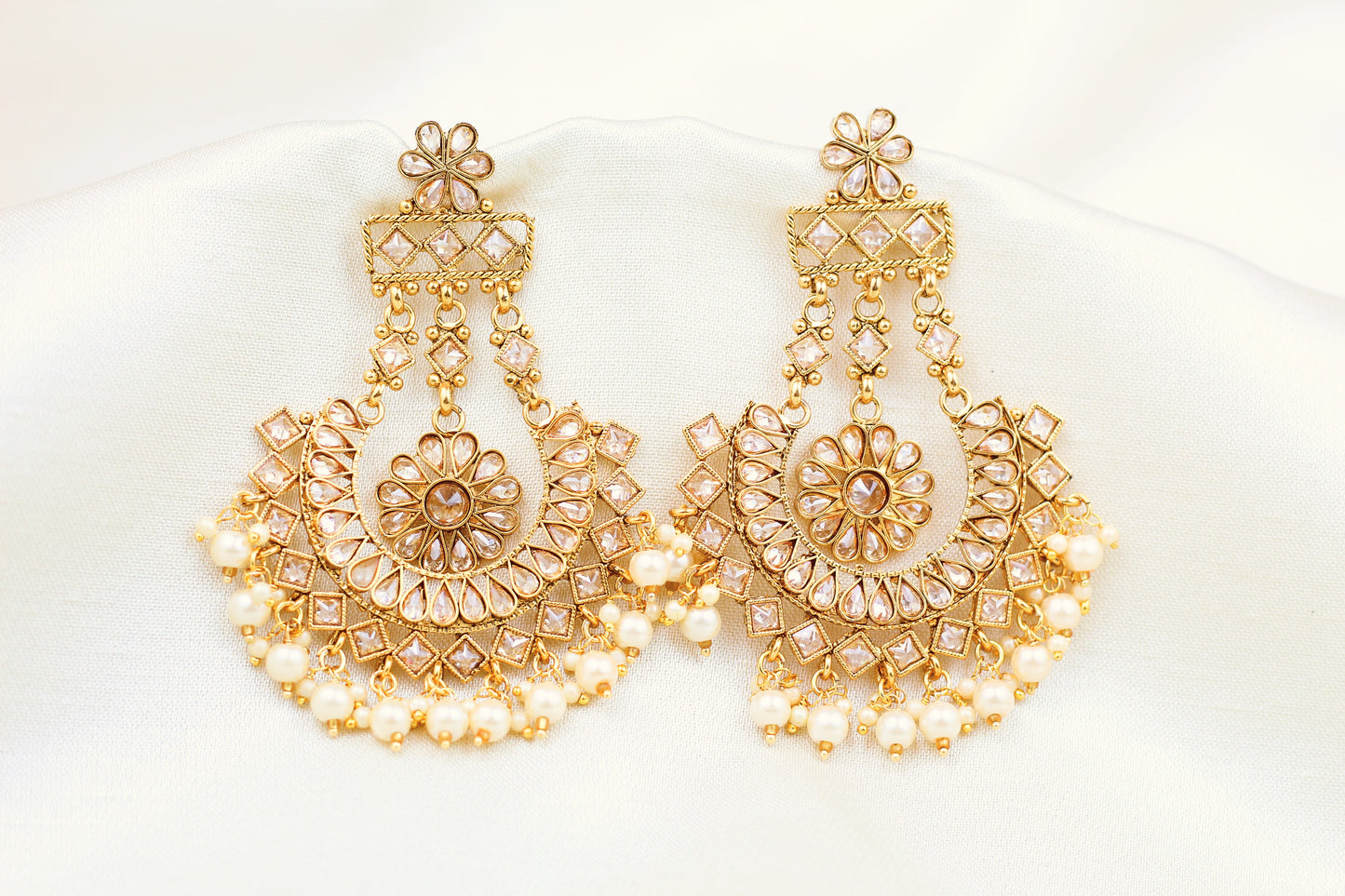 POLKI CHANDBALI EARRING