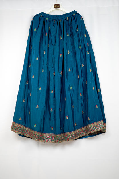 YALE BLUE SHARARA SUIT