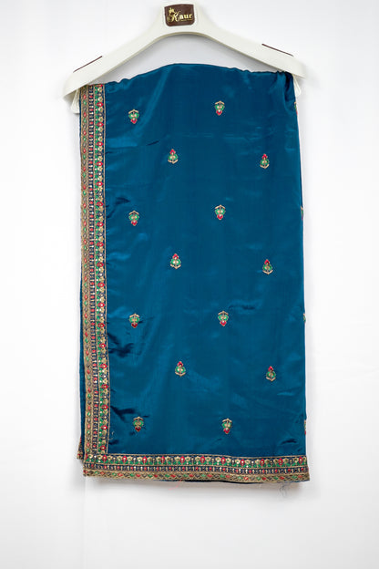 YALE BLUE SHARARA SUIT
