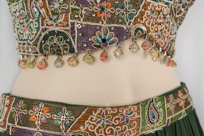 SEA GREEN LEHENGA SET