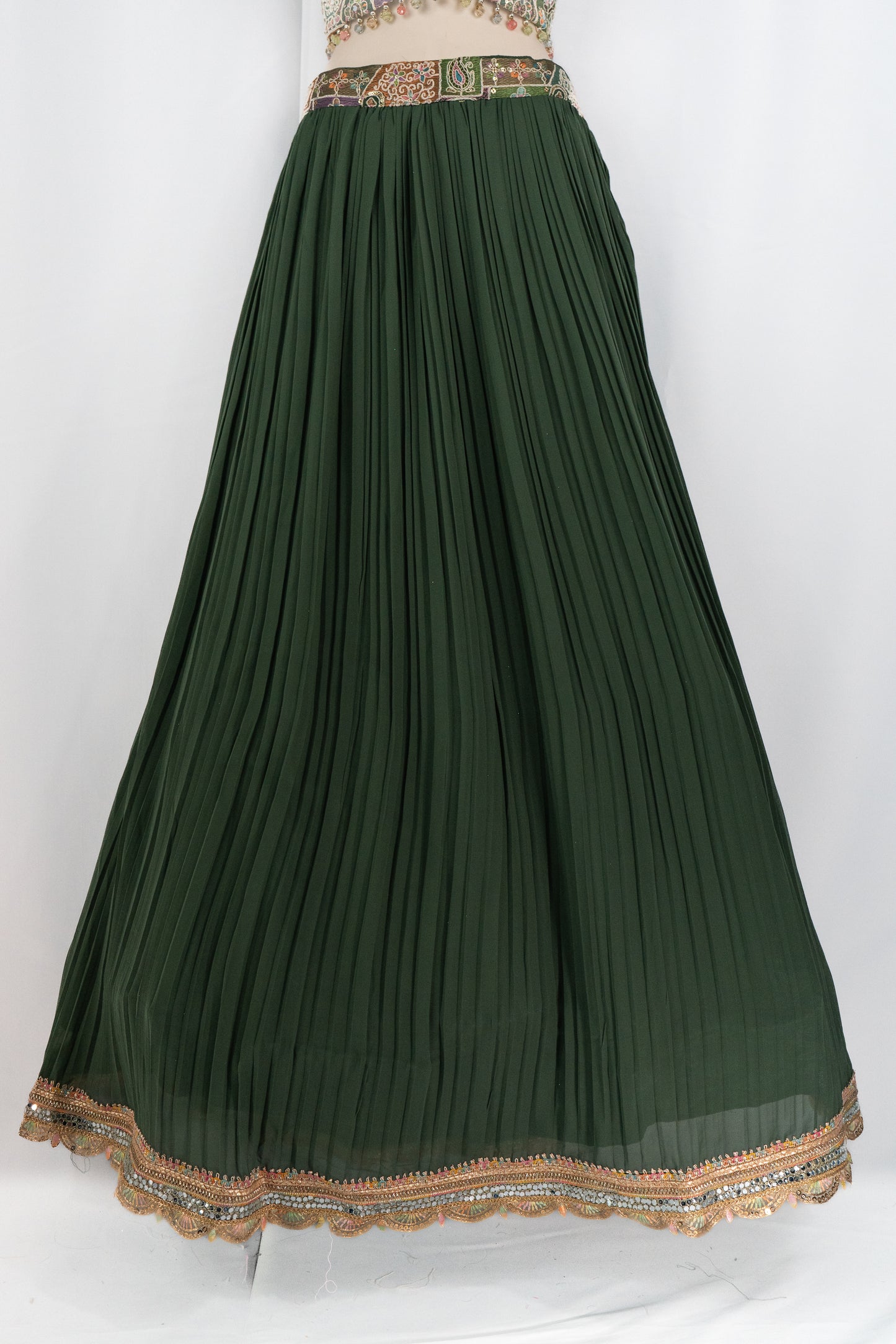 SEA GREEN LEHENGA SET