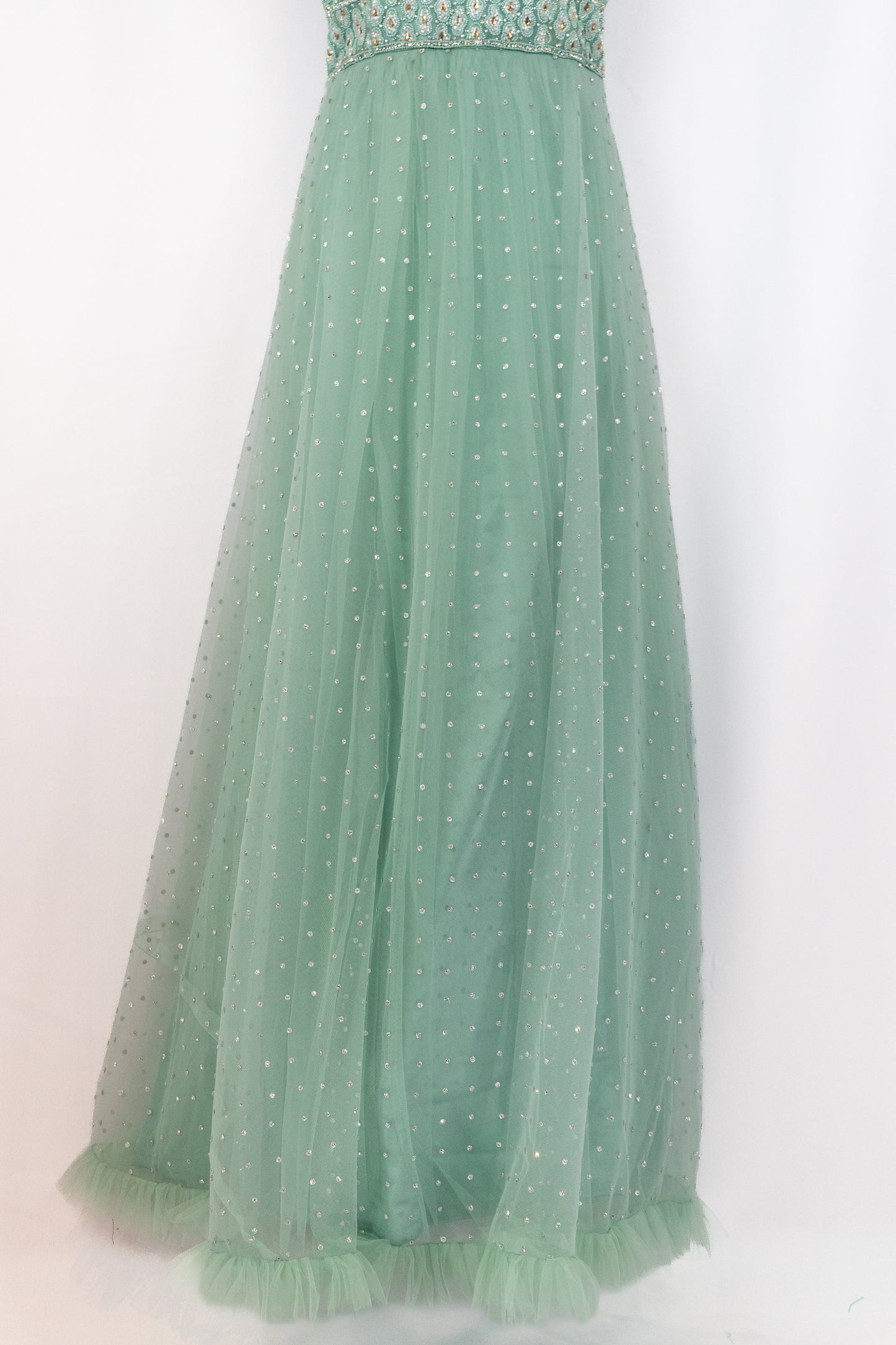 PALE TURQUOISE GOWN
