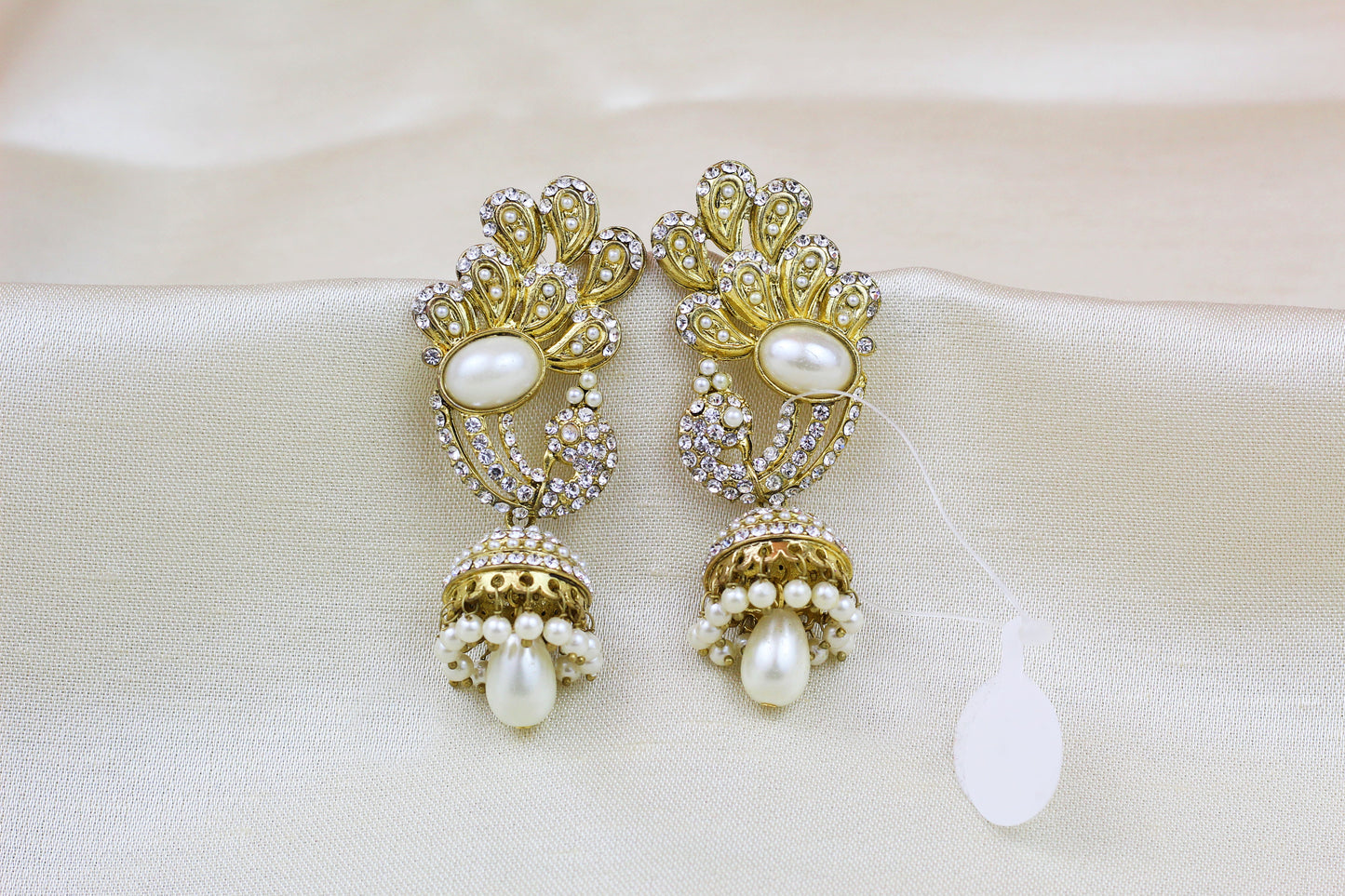 PEACOCK EARRING WITH JHUMKA