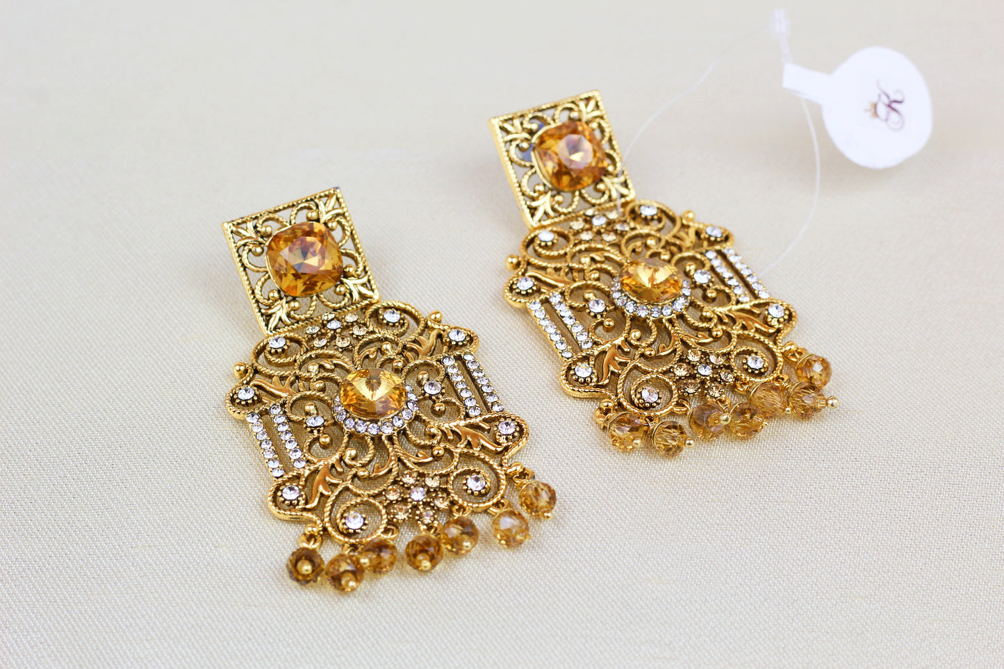 JALIDAR SQUAR EARRING