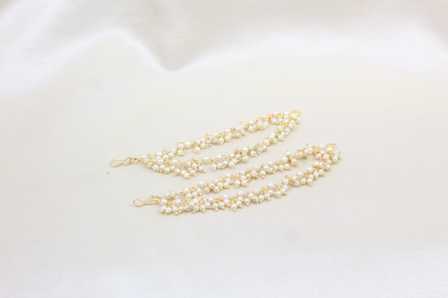 DOUBLE PEARL CHAIN SAHARE