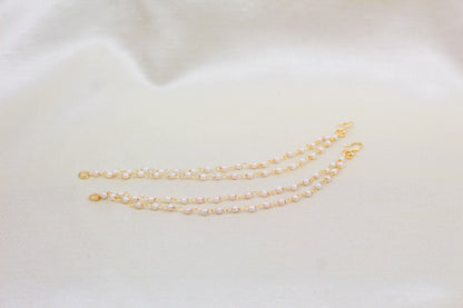 DOUBLE PEARL CHAIN SAHARE