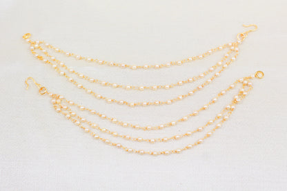 TRIPLE PEARL CHAIN SAHARE