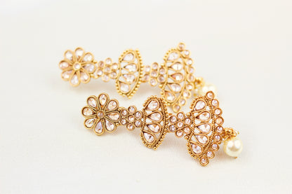 POLKI LONG EARRING
