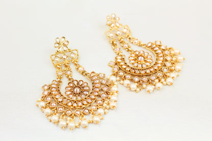 POLKI CHANDBALI EARRING